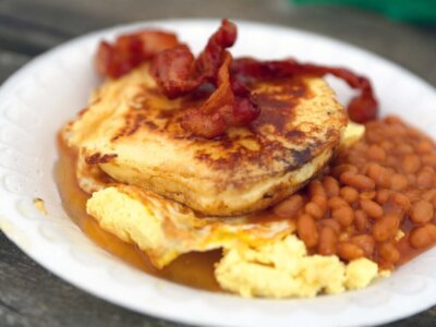 Plate of Food, Island Breakfast-large